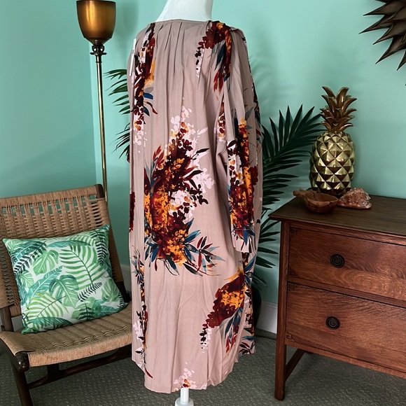 Anthropologie The Odells Harvest Floral Tunic Dress Size XS - Picture 4 of 14